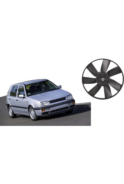Remark Volkswagen Golf Iıı Radyatör Fan Motoru 1992--1997