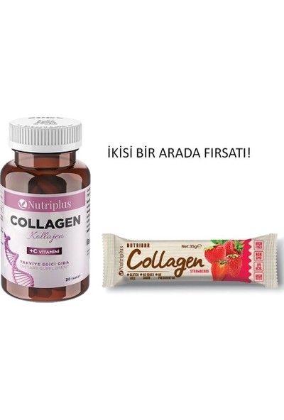 Nutrıplus Collagen & Vıtamın C 30 Tablet