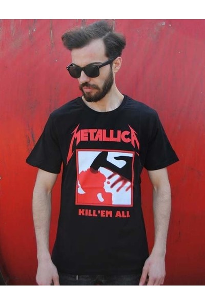 Orijin Metallica Tişört-Kill Em All