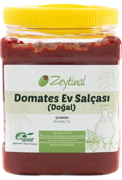 Zeytinal Domates Ev Salçası - 1,5 kg