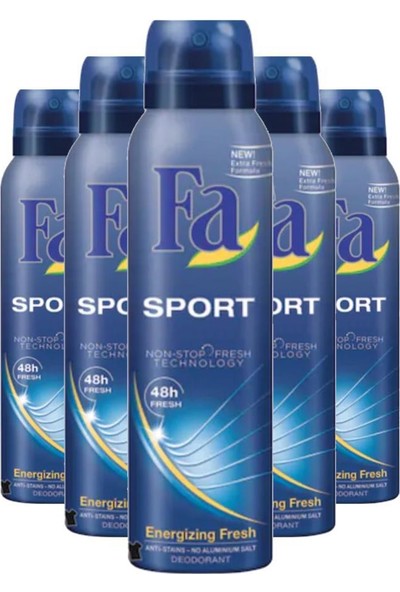 Fa Sport Men Deo Spray 150 ml X5