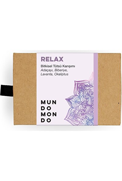 Mundo Mondo Relax | Bitkisel Tütsü Karışımı