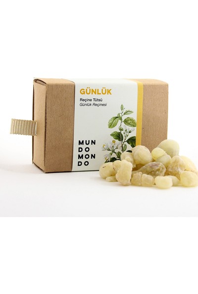 Mundo Mondo Günlük Reçine Tütsü