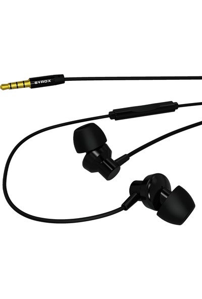 Syrox K15 Extra Bass Mikrofonlu Kulak Içi Kulaklık