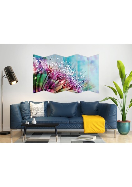 Su Damlası Renkli Mdf TABLO-0725 Model-B modelleri