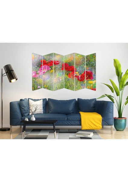 Gelincik Çiçeği Mdf TABLO-0803 Model-B modelleri