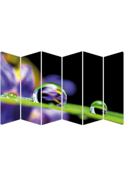 Su Damlası Çiçek Mdf TABLO-0714 Model-B