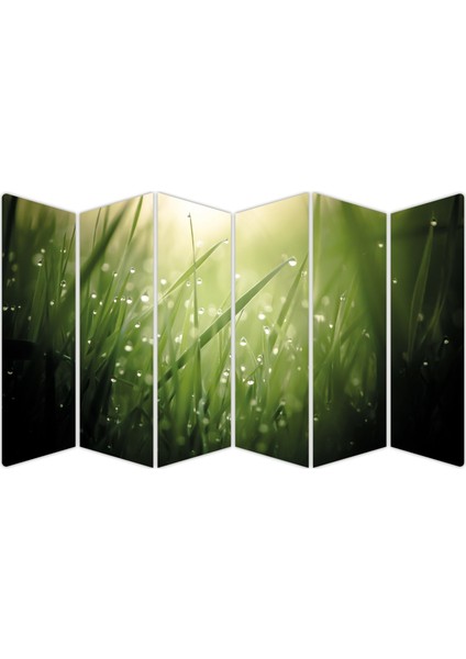 Su Damlası Çimen Yeşil Mdf TABLO-0715 Model-B