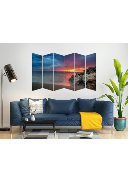 Gün Batımı Sunset Mdf TABLO-1417 Model-B