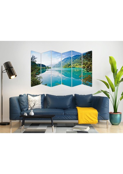 Göl Manzarası Mdf TABLO-3249 Model-B modelleri