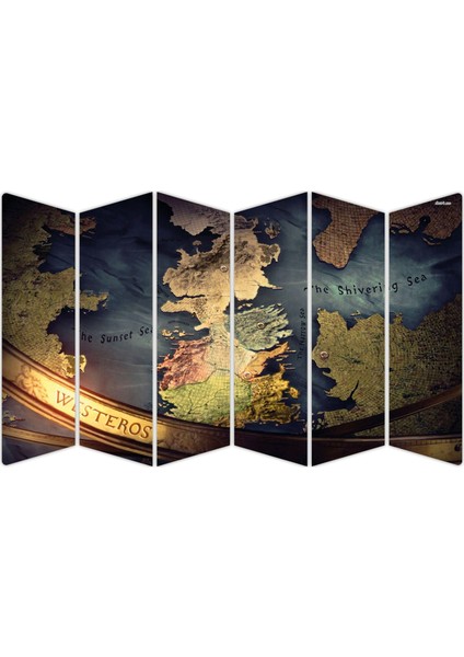 Game Of Thrones Mdf TABLO-3007 Model-B