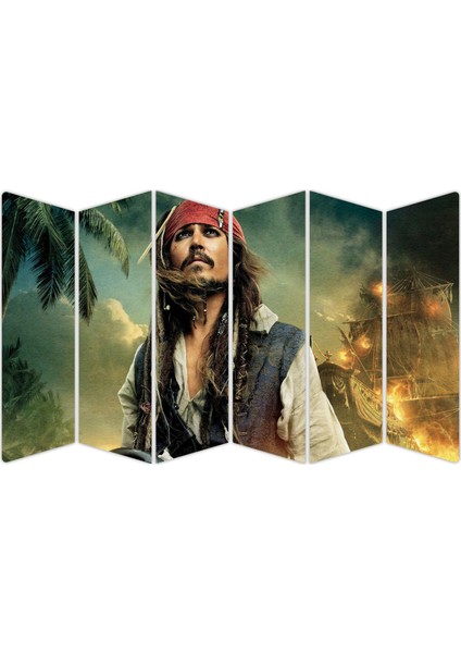 Jack Sparrow Karayip Korsanlarımdf TABLO-3425 Model-B