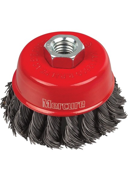 Burgulu Çanak Fırça 100MM.
