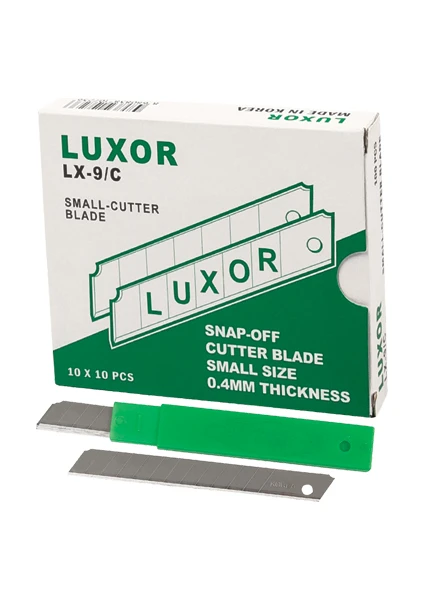 Luxor Lx-9/c Maket Bıçağı Yedeği Dar I.kalite