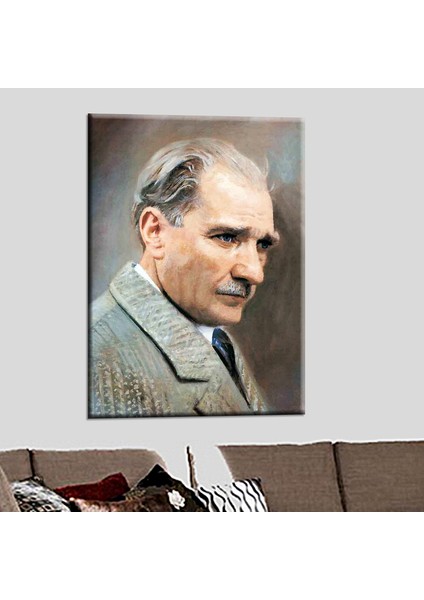 Atatürk Kanvas Tablo