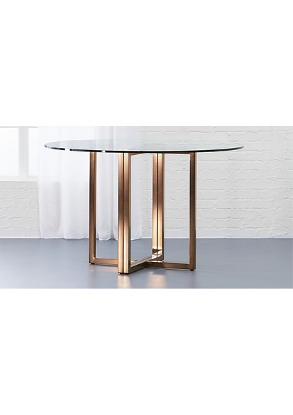 Eva Metal Cam Yemek Masası modelleri