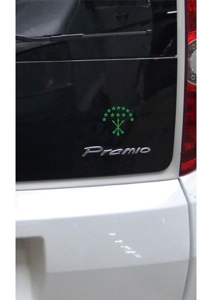 Adige Bayrak Folyo Etiket Yeşil 8 cm modelleri