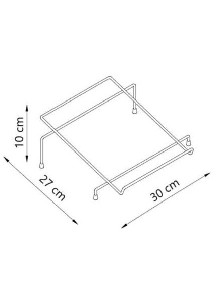 EC207 Laptop ve Notebook Altlığı Stand Mat Siyah