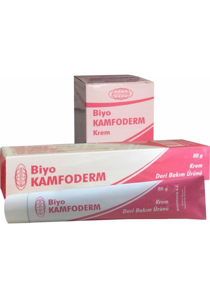 Biyo Kamfoderm - Kedi Köpek Deri Bakım Kremi 80 gr