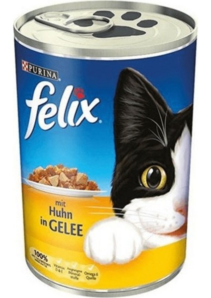 Tavuklu Konserve Kedi Maması 400 gr x 2 Adet