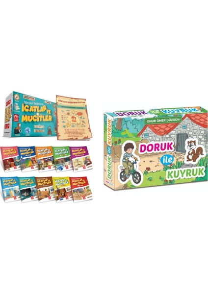 3. Sınıflar Için Icatlar ve Mucitler Ile Mavi Deniz Doruk Ile Kuyruk 48 Sayfa 10 Lu Değerlendirme Testli Hikayeler