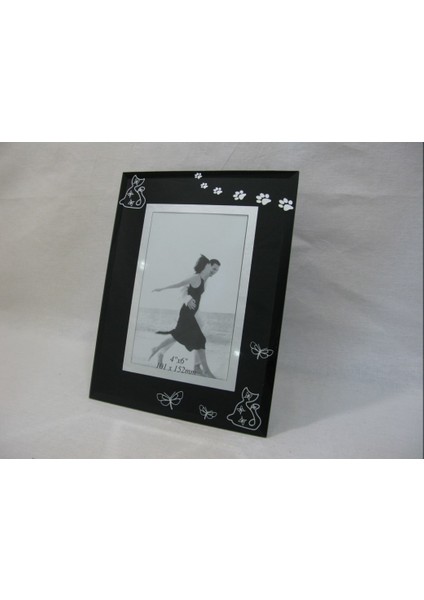 Lun Art Cats By Luyano Siyah Çerçeve 10X15CM