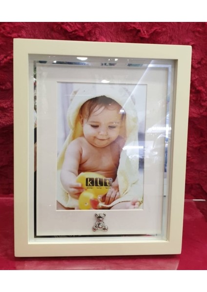 Bebe Çerçevesi 13X18 Klt Resim Çerçevesi Bebek Fildişi 13X18CM