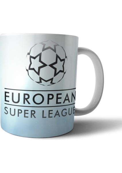 European Super League Avrupa Süper Ligi Kupa Bardak Model 2