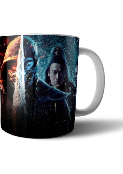 Mortal Kombat The Movie Film Kupa Bardak Model 3