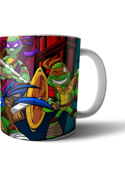 Teenage Mutant Ninja Turtles Tmnt Kupa Bardak Model 1