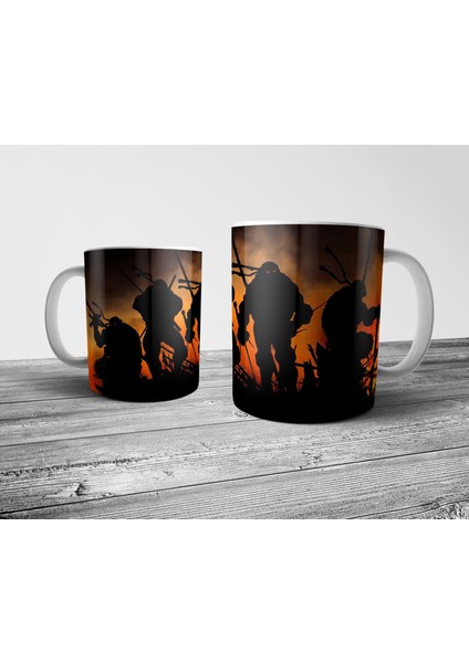 Teenage Mutant Ninja Turtles Tmnt Kupa Bardak Model 5 fiyatları