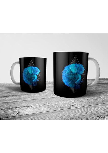 Ethereum Eteryum Eth Logo Kupa Bardak Model 3