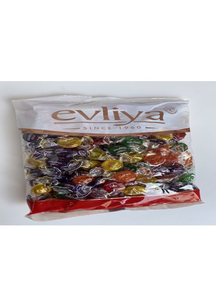 Evliya Bayram Meyveli Meyve Aromalı Sert Şeker 1 kg