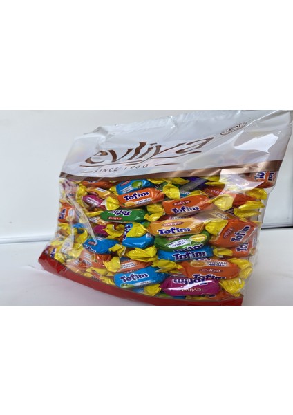 Evliya Tofim Meyveli Yumuşak Atıştırmalık Bayram Şekeri 1 kg modelleri