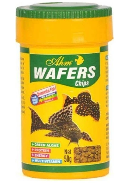 Ahm Wafers Chips 100 ml Vatoz Balık Yemi