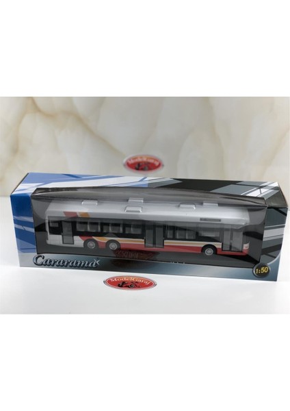 Cararama 1:50 Ölçekli Metal Scania Otobüs 567 Serisi