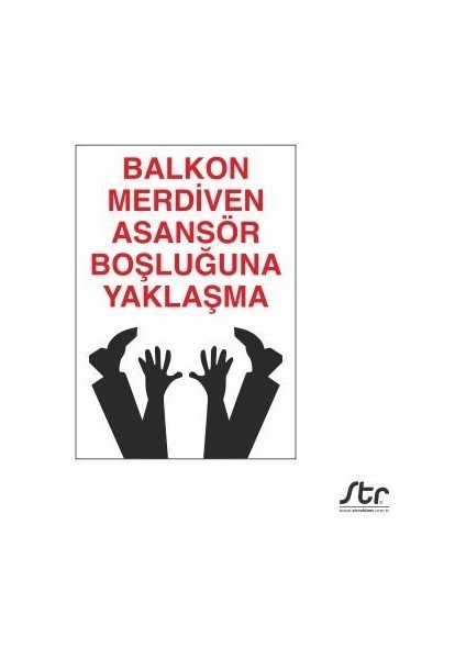 Balkon Merdiven Boşluğuna Yaklaşma 40 x 60cm
