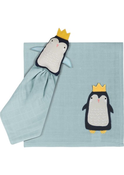 Penguen Uyku Arkadaşı + Müslin Set