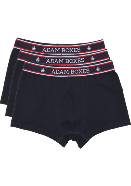 Boxer Trunk Neo-Maritime 3'lü Paket - Lacivert