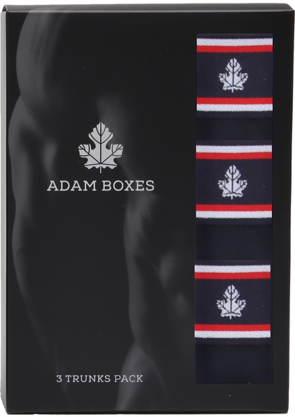 Boxer Trunk Neo-Maritime 3'lü Paket - Lacivert indirimleri