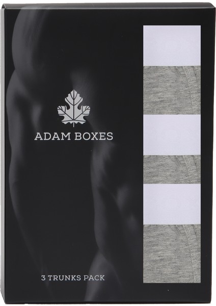 Boxer Trunk Neo-Cosy 3'lü Paket - Gri indirimleri
