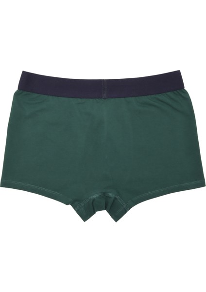 Boxer Trunk Neo-Gracia 3'lü Paket - Koyu Yeşil modelleri