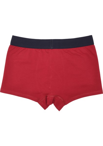 Boxer Trunk Neo-Gracia 3'lü Paket - Bordo modelleri