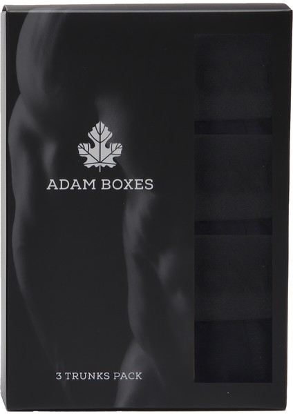 Boxer Trunk Neo-Cosy 3'lü Paket - Siyah indirimleri