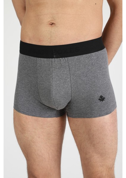 Boxer Trunk Neo-Cosy 3'lü Paket - Siyah, Gri, Antrasit fiyatları