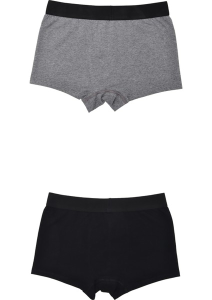 Boxer Trunk Neo-Cosy 3'lü Paket - Antrasit, Siyah fırsatları