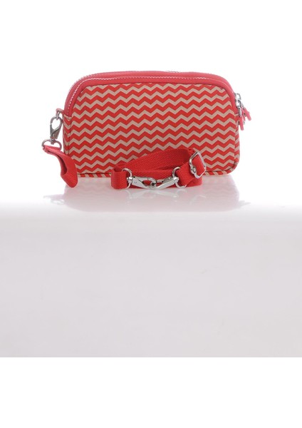 SMB1112-0134 Kırmızı/bej Kadın Minik Çapraz Çanta modelleri