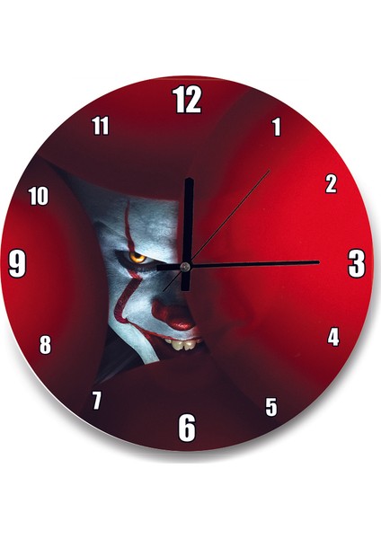 Cakatablo It 2 Pennywise Topların Arasında Duvar Saati