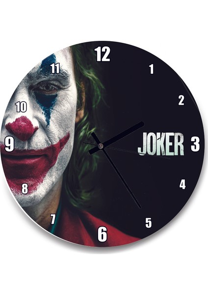 Cakatablo Joker Profil Duvar Saati