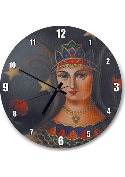 Cakatablo Şahmeran Duvar Saati